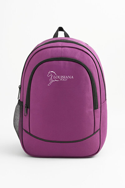 louisiana polo 3 Bölmeli Okul Sırt Çantası Pembe 2450