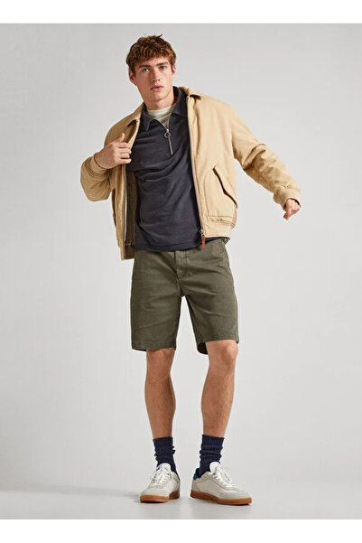 Pepe Jeans Regular Fit Yeşil Erkek Şort PM801092 679 REGULAR CHINO SHO