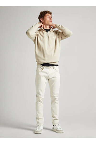 Pepe Jeans Normal Bel Tapered Fit Erkek Denim Pantolon PM207390WI5-000 TAPERED JEANS