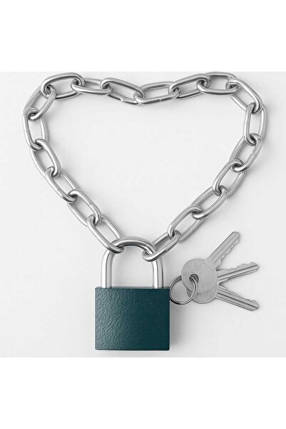 lawrenceshop 1 Quality Chain Lock Dormitory Cabinet Lock Padlock