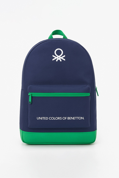 United Colors of Benetton 2021 Новий сезон Повсякденний рюкзак темно-синій 70415