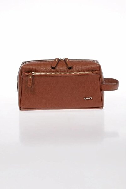 louisiana polo Grande Men's Genuine Leather Handbag Brown 4273