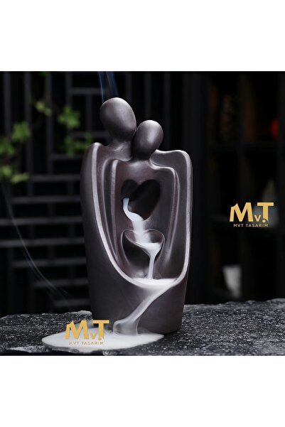 MvT Tasarım Aşkla Sonsuz Bağlılık Geri Akışlı Şelale Sarılan Tütsülük ve Aşkın Gücü Oda Kokusu Seti