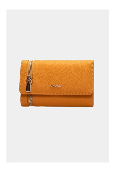 louisiana polo Жіночий гаманець із справжньої шкіри жовтого кольору - Grande ...