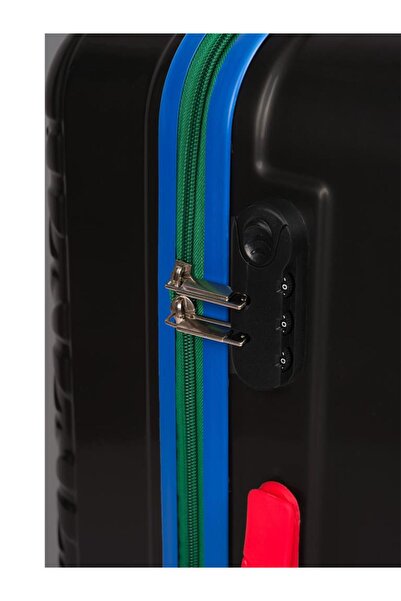 louisiana polo Kabin Boy %100 Polikarbon Valiz 4x2 Teker Siyah 1089