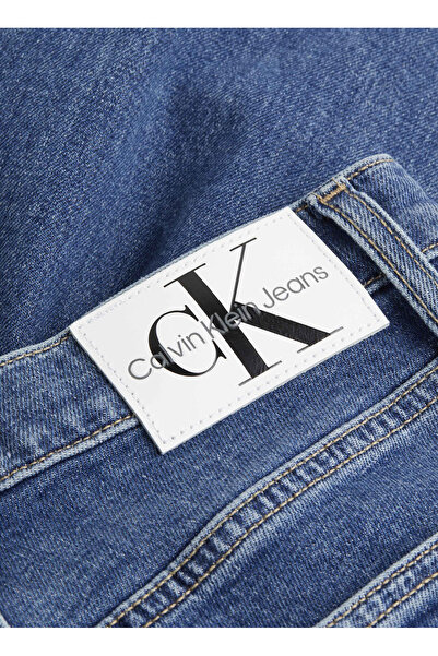 Calvin Klein Mom Fit Yüksek Bel Jeans J20J2236601A4  KOT PANTOLON J20J223660 1A4