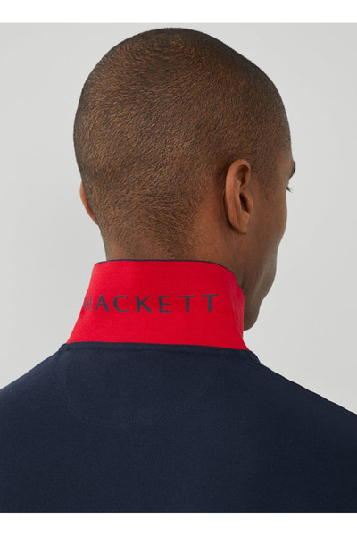 Hackett Lacivert Erkek Slim Fit Polo T-Shirt HM562363