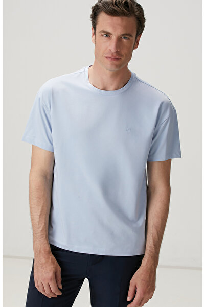 Network Açık Mavi Pima Suprem T-shirt