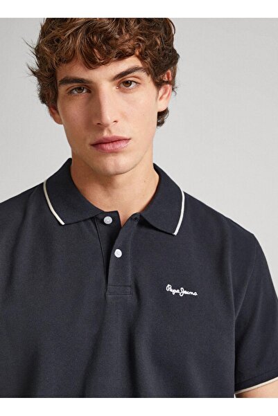 Pepe Jeans Siyah Erkek Polo T-Shirt PM542101 999 HANS