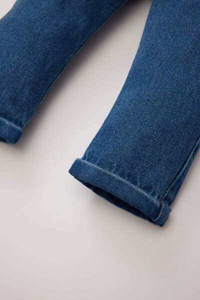 DeFacto Erkek Bebek Salopet Jean Tulum E0313A525SP