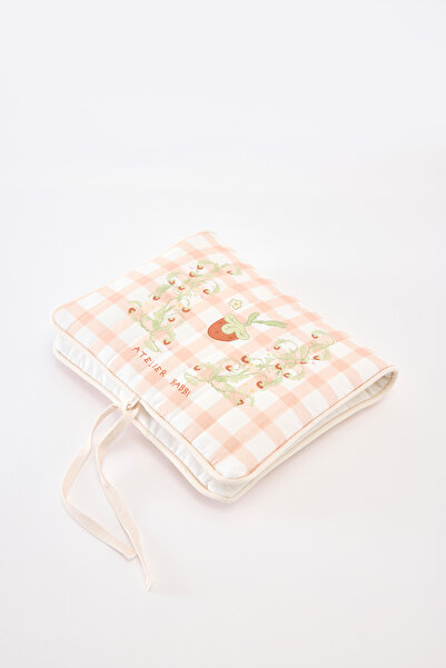 Atelier Babbi 100% Cotton Wet Wipes & Tote Bag - Strawberry