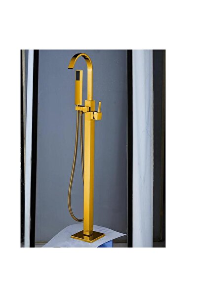 Trendy's Baterie cada frestandingg , διακοσμημένη ορθογώνια , χρυσή