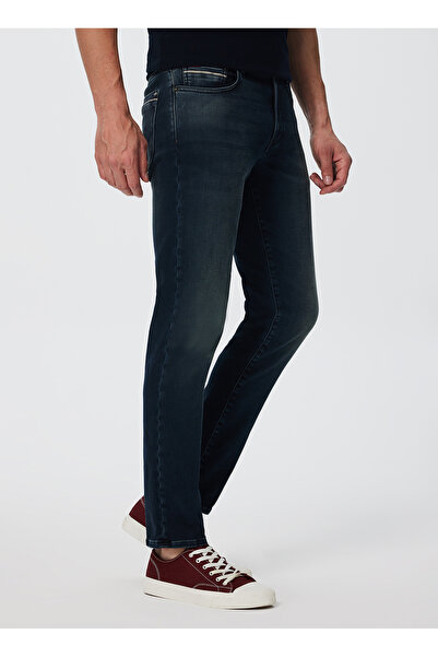 Lee Cooper Normal Bel Slim Straight Erkek Denim Pantolon 241 LCM 121016 JAGGER ABIGAIL ISL S