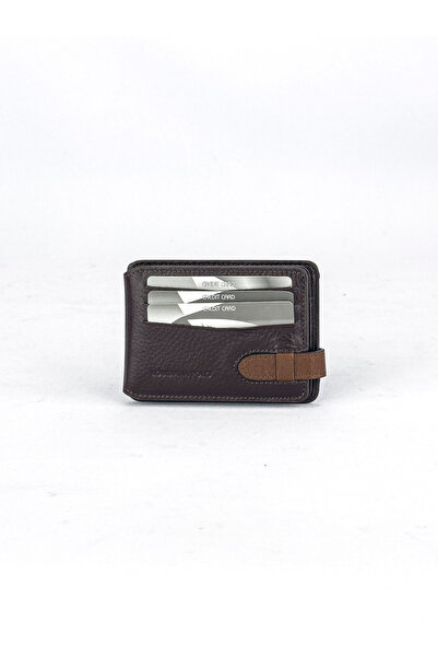 louisiana polo Чоловічий гаманець - натуральна шкіра, кава 733 модель