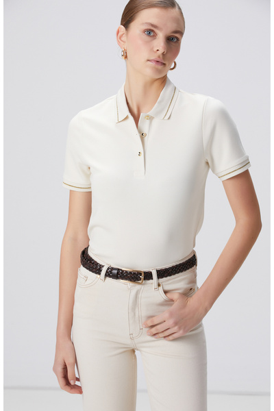 Network Kırık Beyaz T-shirt