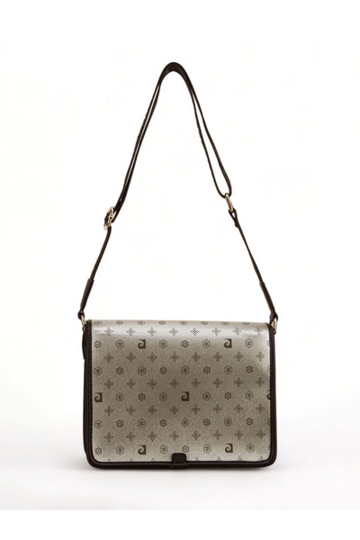 Pierre Cardin Monogram Gold Women's Crossbody Bag 05Pc24Y534-Mn