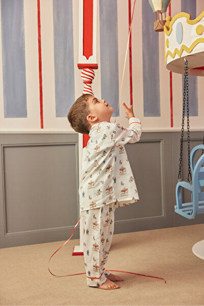 Atelier Babbi %100 Pamuk Pijama Takımı - Funfair