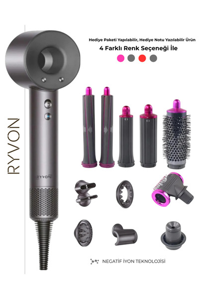 RYVON Hair Drying and Styling Full Set 12in1