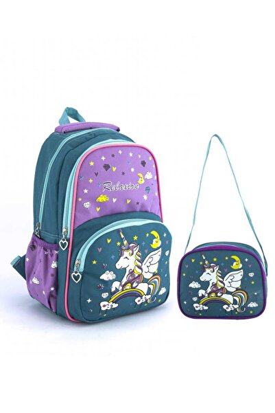 Relaxion Relxion Unicorn Зелений портфель для початкової школи - з відділення...