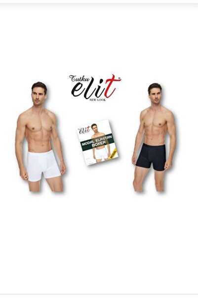 Tutku Elit TUTKU ELİT 1251 ERKEK MODAL ELASTAN BOXER 12 ADET