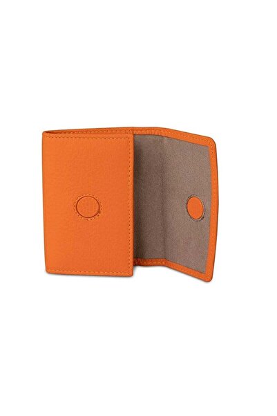 louisiana polo Grande Genuine Leather Card Holder Orange 841