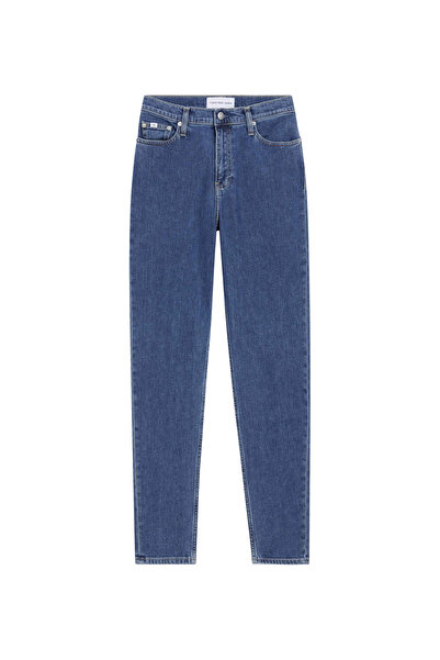 Calvin Klein Mom Fit Yüksek Bel Jeans J20J2236601A4  KOT PANTOLON J20J223660 1A4