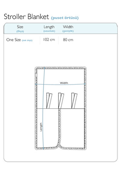 Atelier Babbi 100% Cotton Stroller Cover - Toile De Jouy / Beige