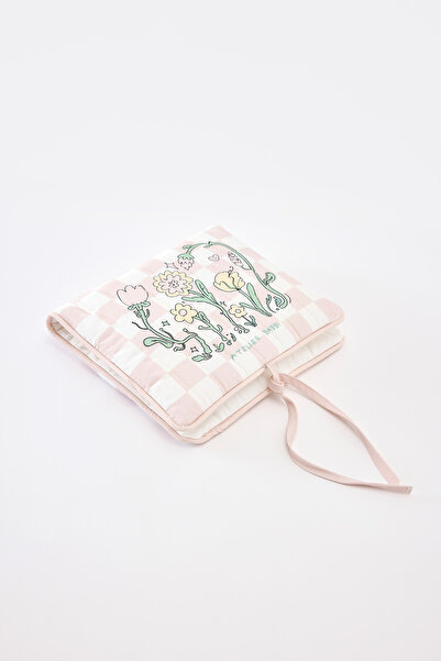 Atelier Babbi مناديل مبللة وحقيبة قماشية من القطن 100% - داما