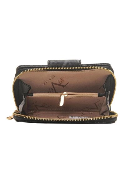 19V69 ITALIA Women's Black Wallet - Model 4194