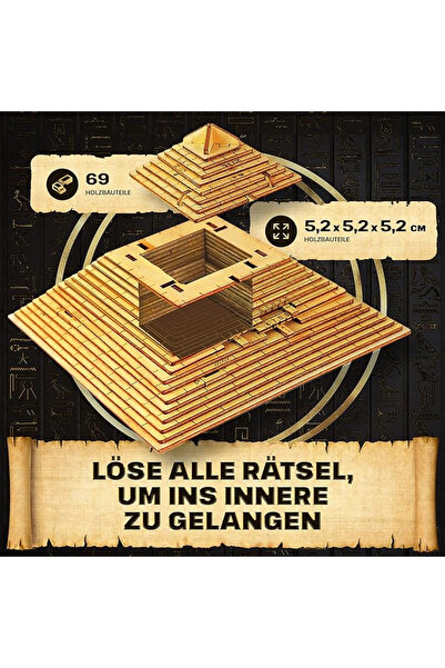 esc welt Pyramide Quest - O experiență escape room pentru a juca de acasă - Puzzle 3D