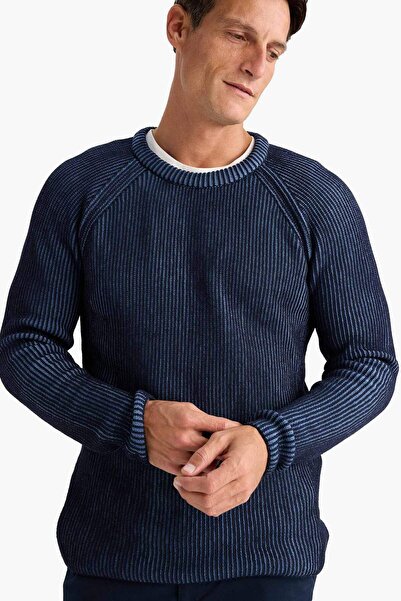 DeFacto Standard Fit Crew Neck Knitwear Sweater E0992Ax24Wn