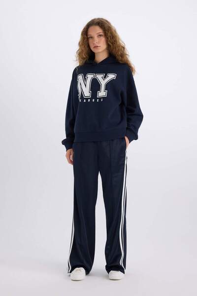 DeFacto Φαρδύ πόδι - Τσέπες μακριά φούτερ D9899AX24WN