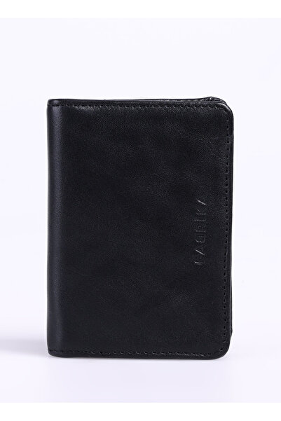 Fabrika Siyah Erkek Cüzdan Frk 336 Crayz Deri Siyah