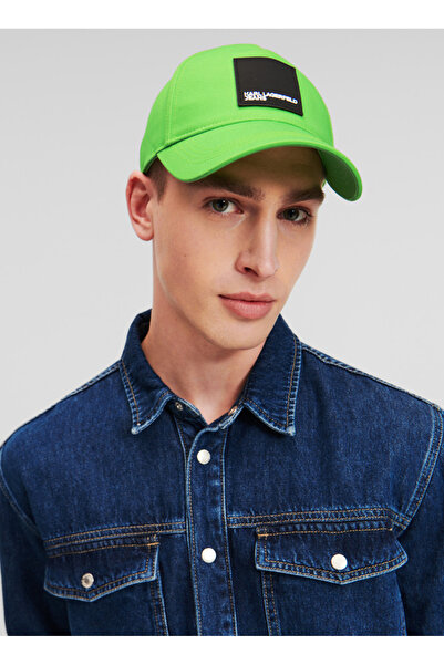 Karl Lagerfeld Jeans Yeşil Erkek Şapka 231D3401_COTTON CA