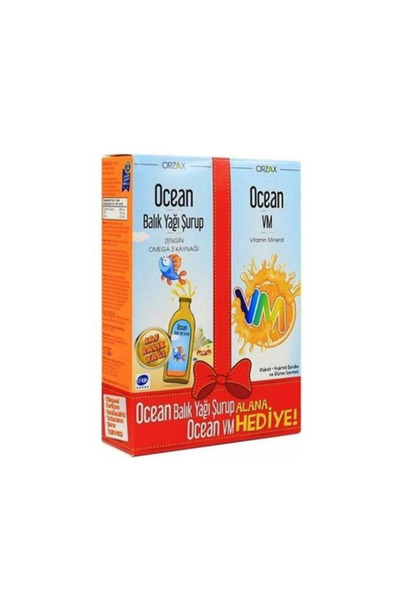 Ocean Multi Vitamin ve Balık Yağı 150 ml.