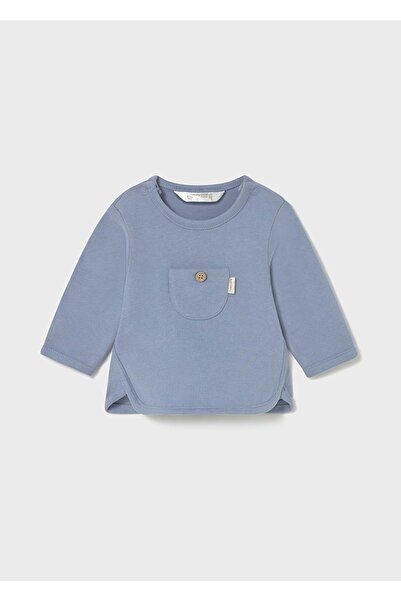 MAYORAL Baby Boy Long Sleeve Tshirt Beige