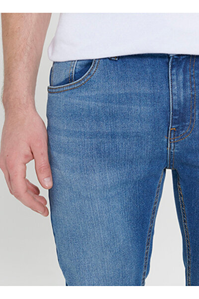 ALTINYILDIZ CLASSICS Altınyıldız Classics Normal Bel Dar Paça Extra Slim Lacivert Erkek Pantolon ET0100000001