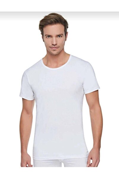 Tutku 0103 Men's Circular Neck Short Sleeve T-Shirt 12 Pieces