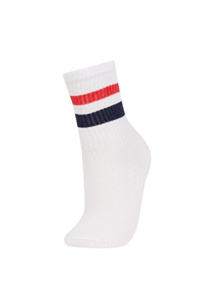 DeFacto Șosete lungi din bumbac pentru băieți, 3 piese D8122A8NS