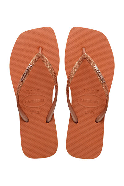 Havaianas Square Glitter Cerrado Orange Kadın Turuncu Terlik