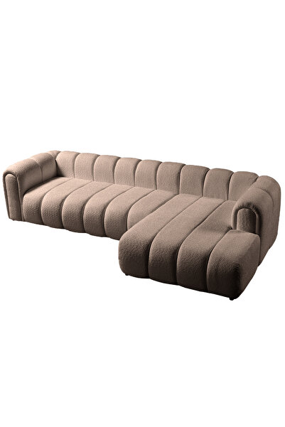 Eymense Nline Köşe Koltuk Takımı Kahverengi Sağ Köşe