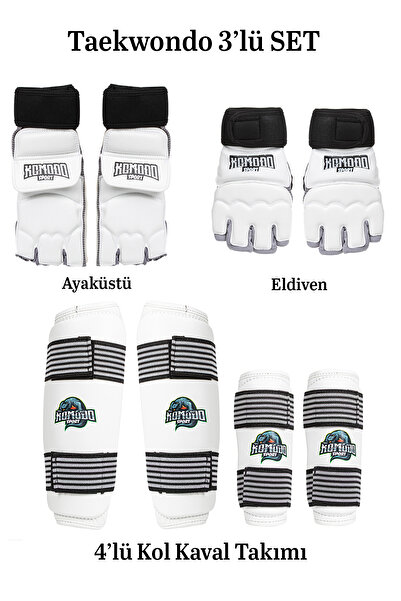 Genel Markalar Taekwondo Kol Kaval Ayaküstü Eldiven set TKAE 601
