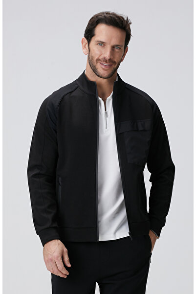 Network Siyah Sweatshirt