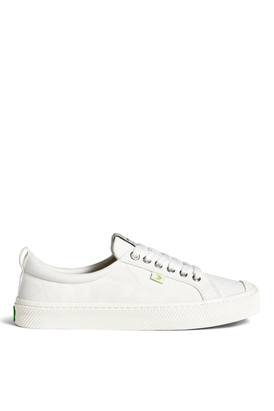 Cariuma 100103W01W-Oca Low Canvas Kırık Beyaz Kanvas Kadın Günlük Spor Ayakkabı