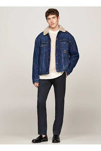 Tommy Hilfiger Normal Bel Normal Paça Normal Mavi Erkek Pantolon MW0MW35638DW5