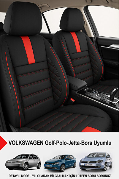 GM-DESIGN غطاء مقعد سيارة من ريش التايلاندي الأحمر من Oniks - (متوافق مع فولك...