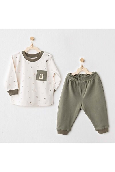 andywawa Ac26186 My 1 St Wardrobe Set of 2 Ecru Green