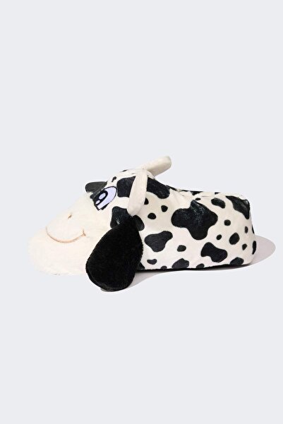 DeFacto Papuci de casă pentru femei cu talpă plată cu o singură curea D3400AX24AU