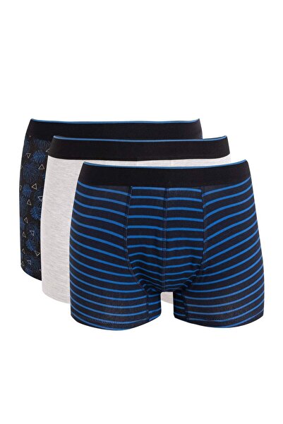 DeFacto C9566ax24wn Model 3 Piece Boxer Set - Printed
