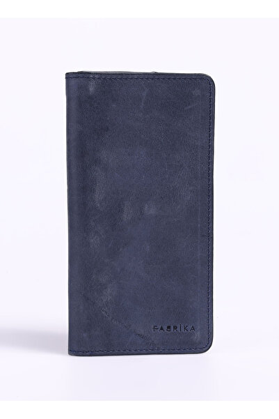 Fabrika Lacivert Erkek Cüzdan Frk 342 Crayz Deri Laci